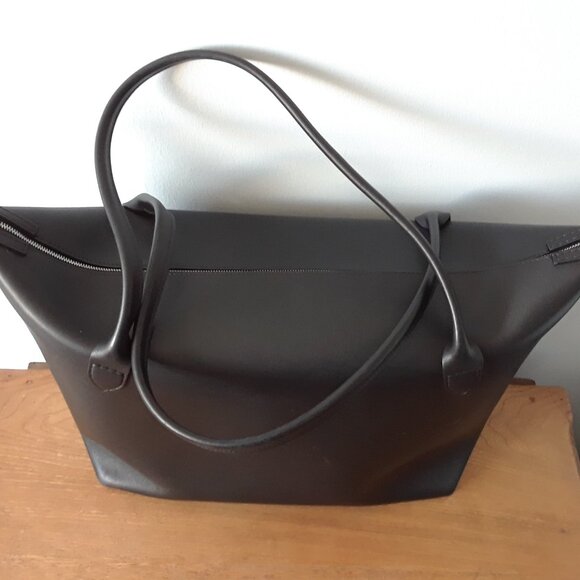 The Row Large Zip Shoulder Tote - Picture 4 of 16